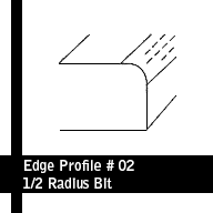 1/2 Radius Bit